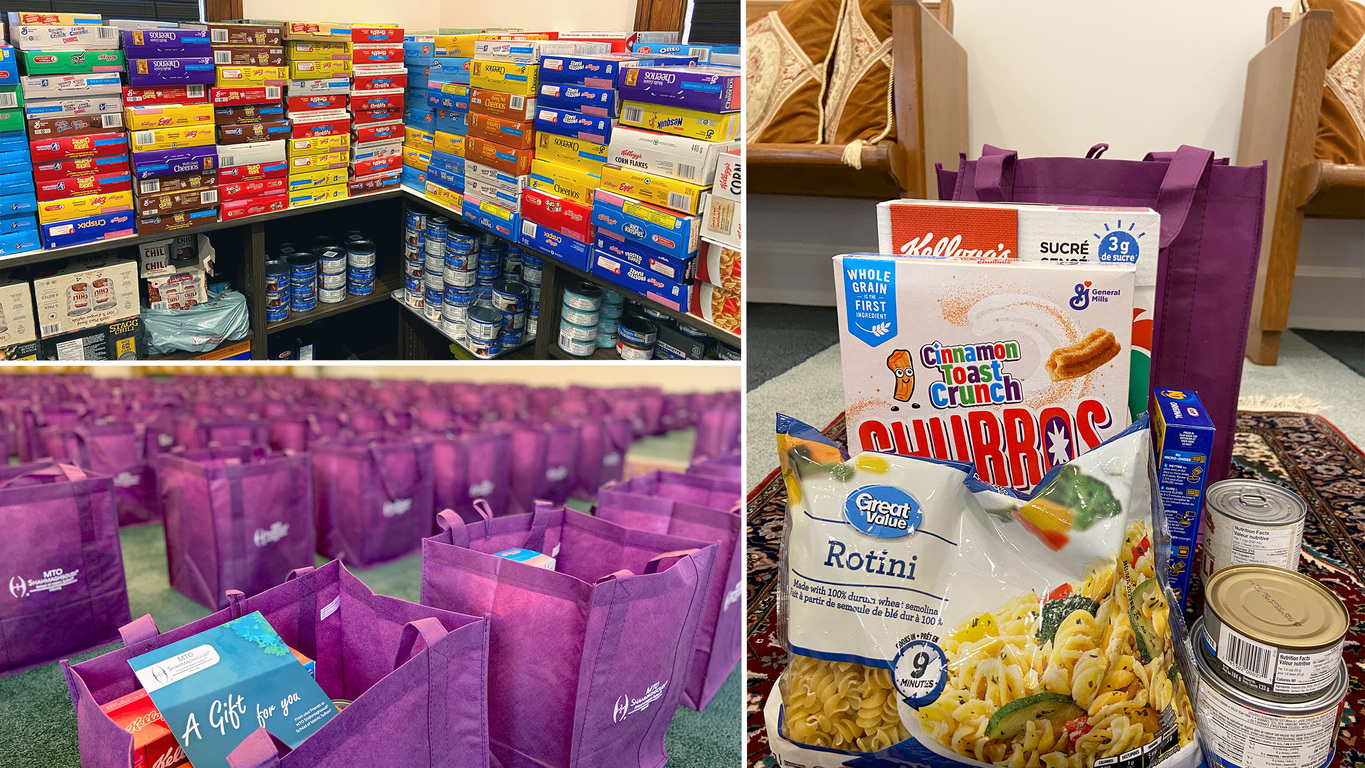 M.T.O. Vancouver Celebrates Eid Al-Fitr and International Nurses Day with Donations to
Nurses and Food Bank